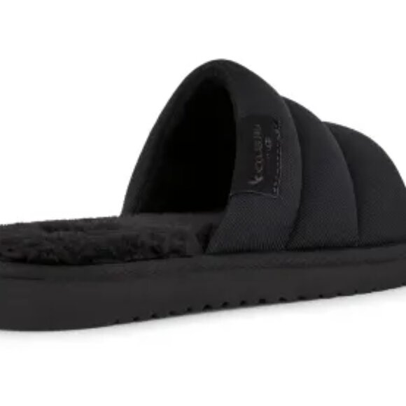 NEW KOOLABURRA BY UGG Men's Rommie Nylon Slippers black  261mn - Picture 5 of 8